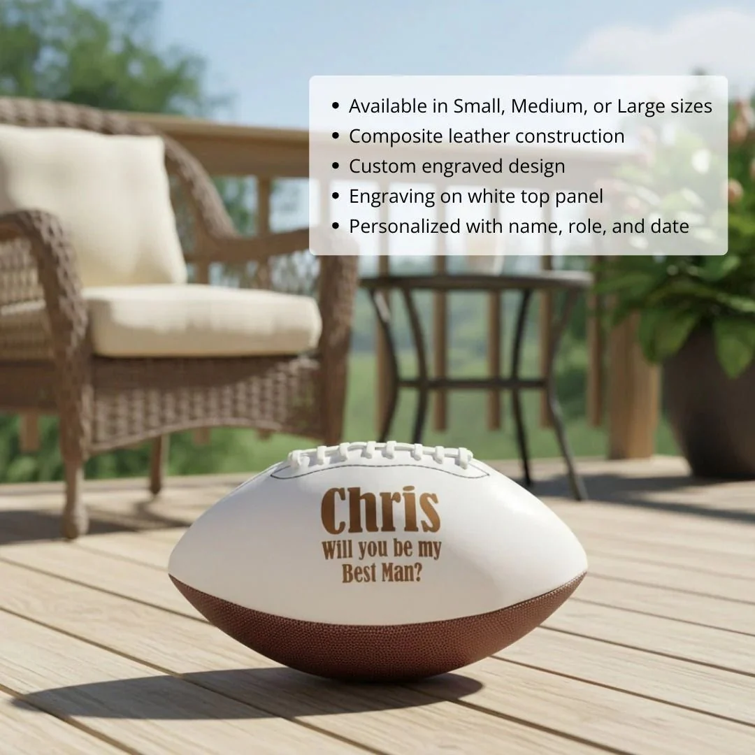 Football Groomsmen Proposal - Image 6