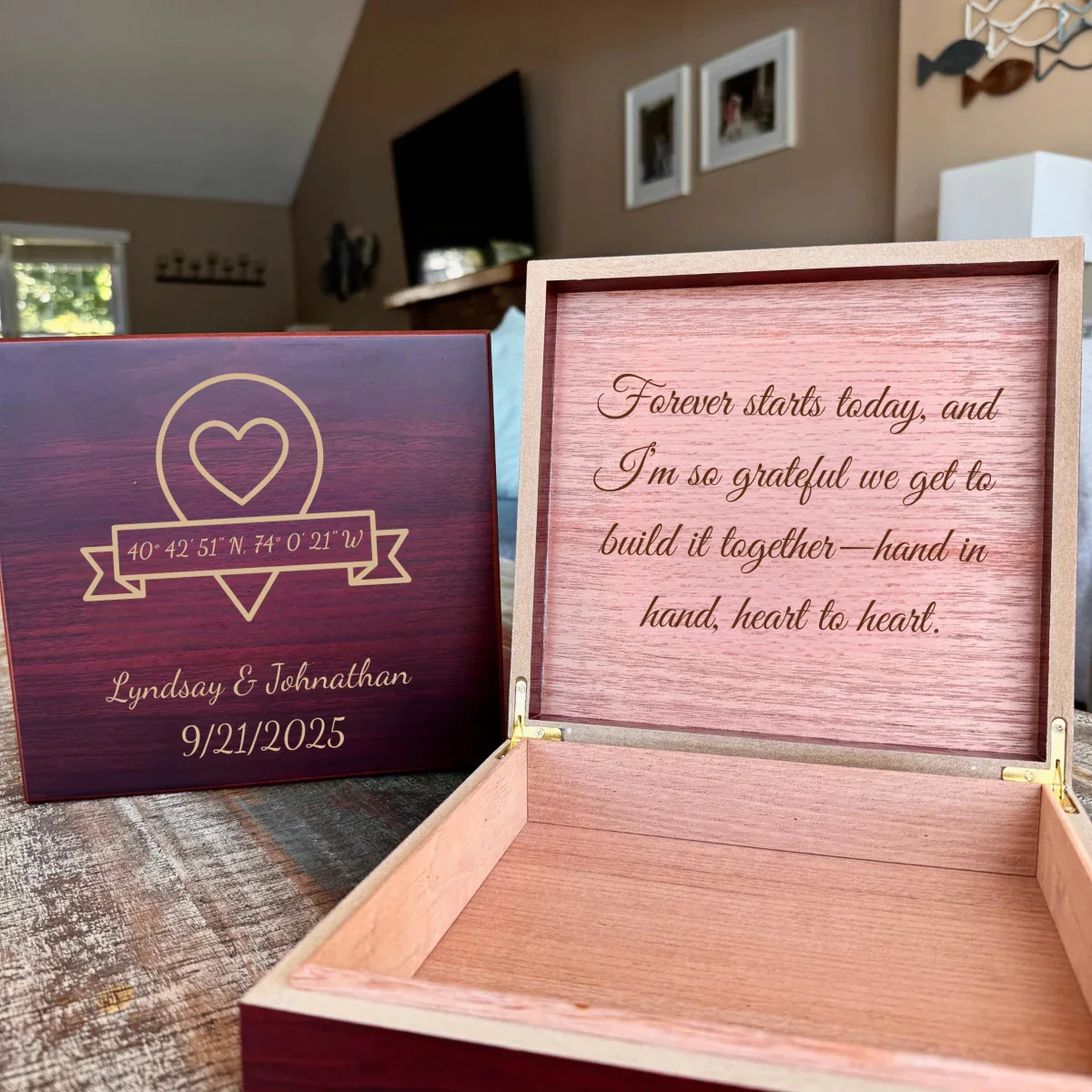For My Groom Keepsake Box - Image 8