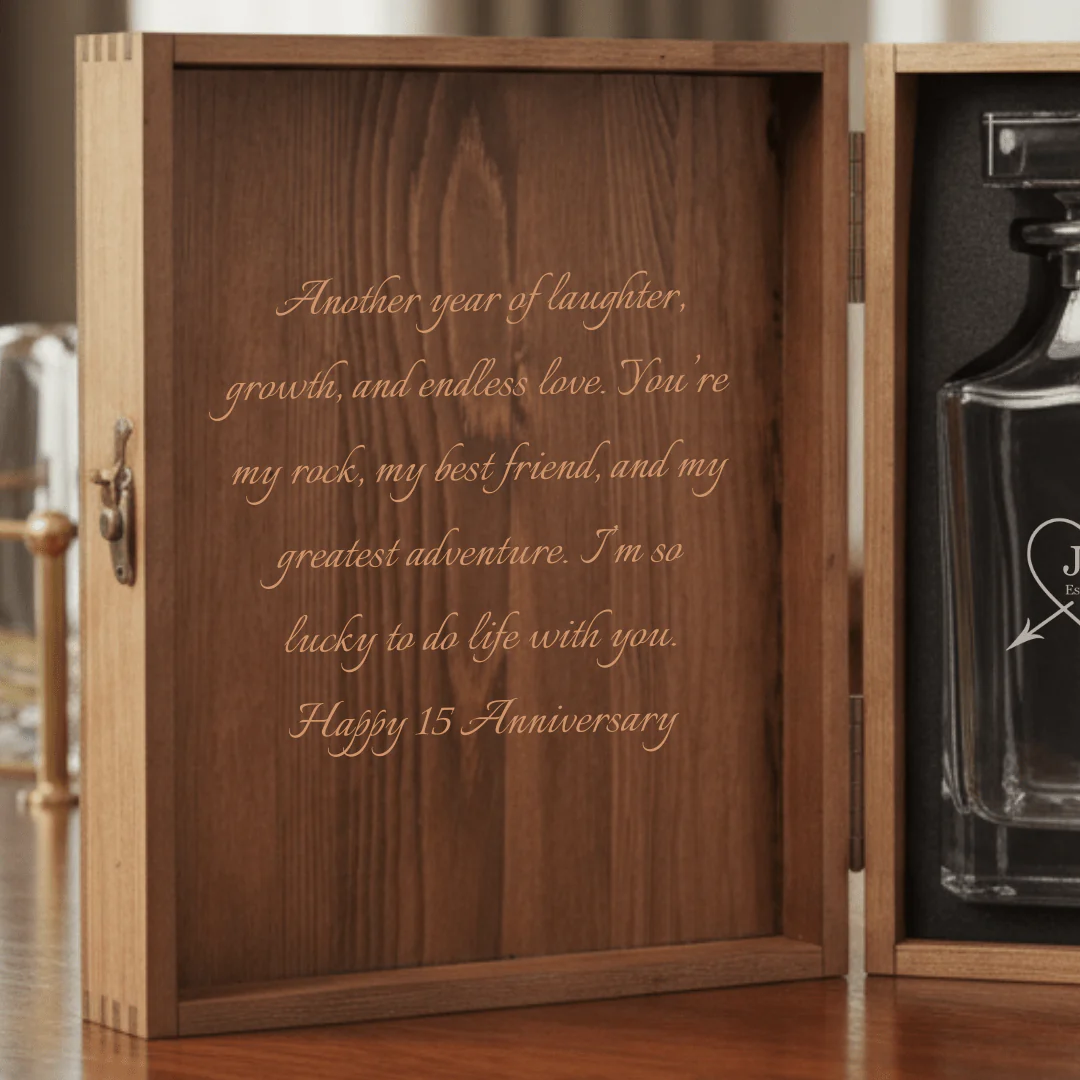Forever Yours Decanter Set - Image 3
