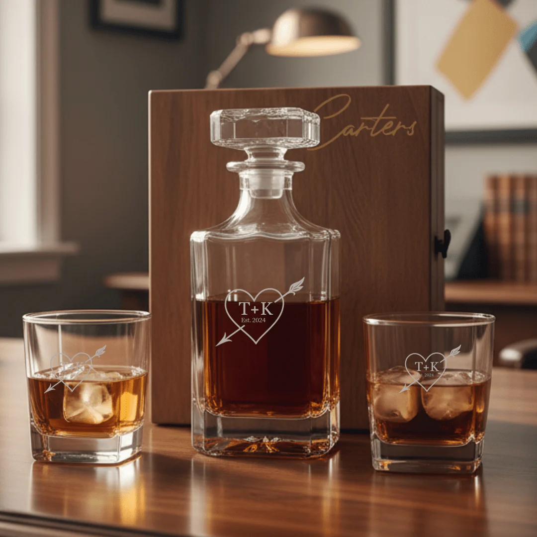 Forever Yours Decanter Set - Image 7