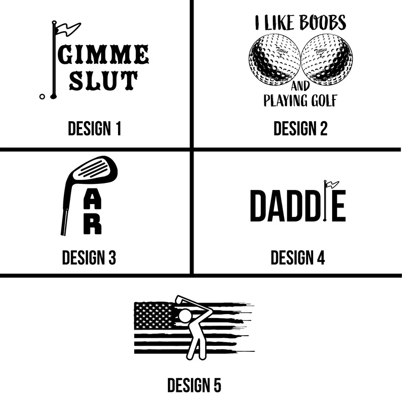 Funny Fairway Golf Hat Designs - Image 6