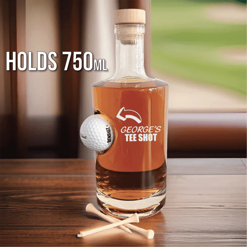 Funny Golf Decanter with Embedded Golf Ball - Image 3
