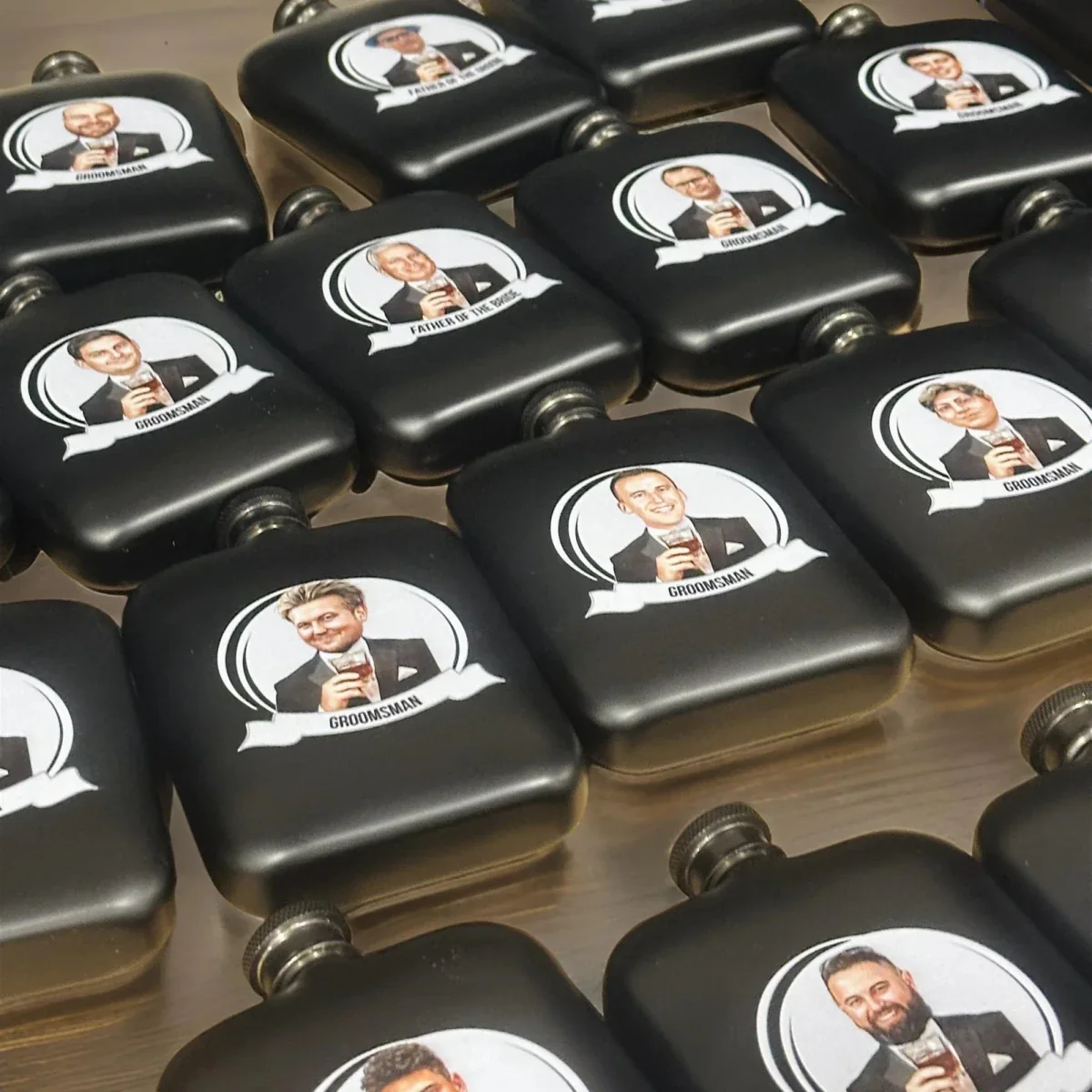 Groomsman Grins Flask - Image 8