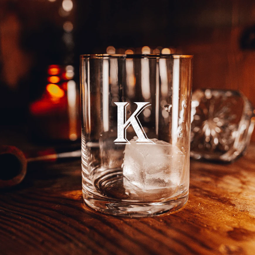 Gold Rimmed Whiskey Glass Set - Image 6