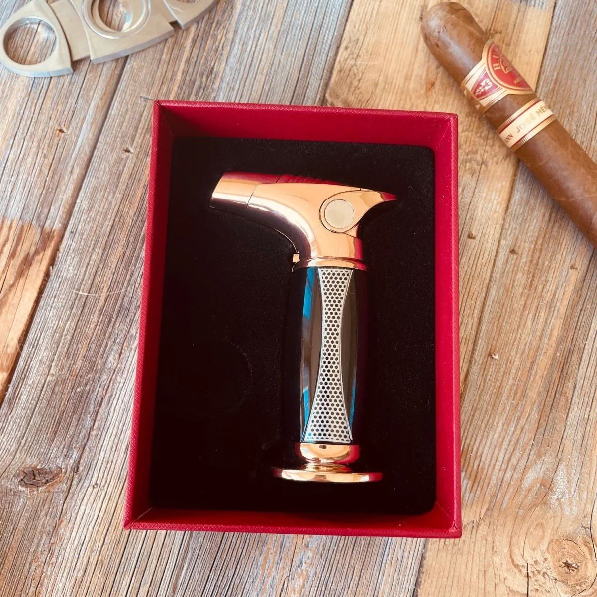 Golden Boy Cigar Lighter - Image 3