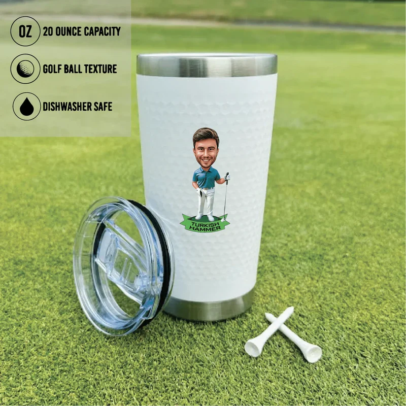 Tee Time Golf Tumbler - Image 10