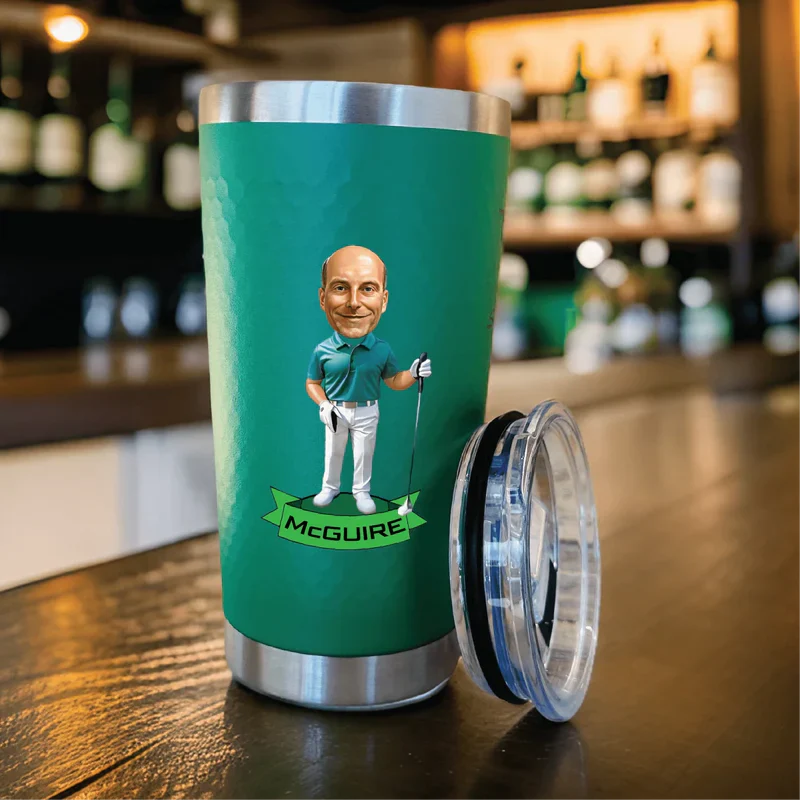 Tee Time Golf Tumbler - Image 11