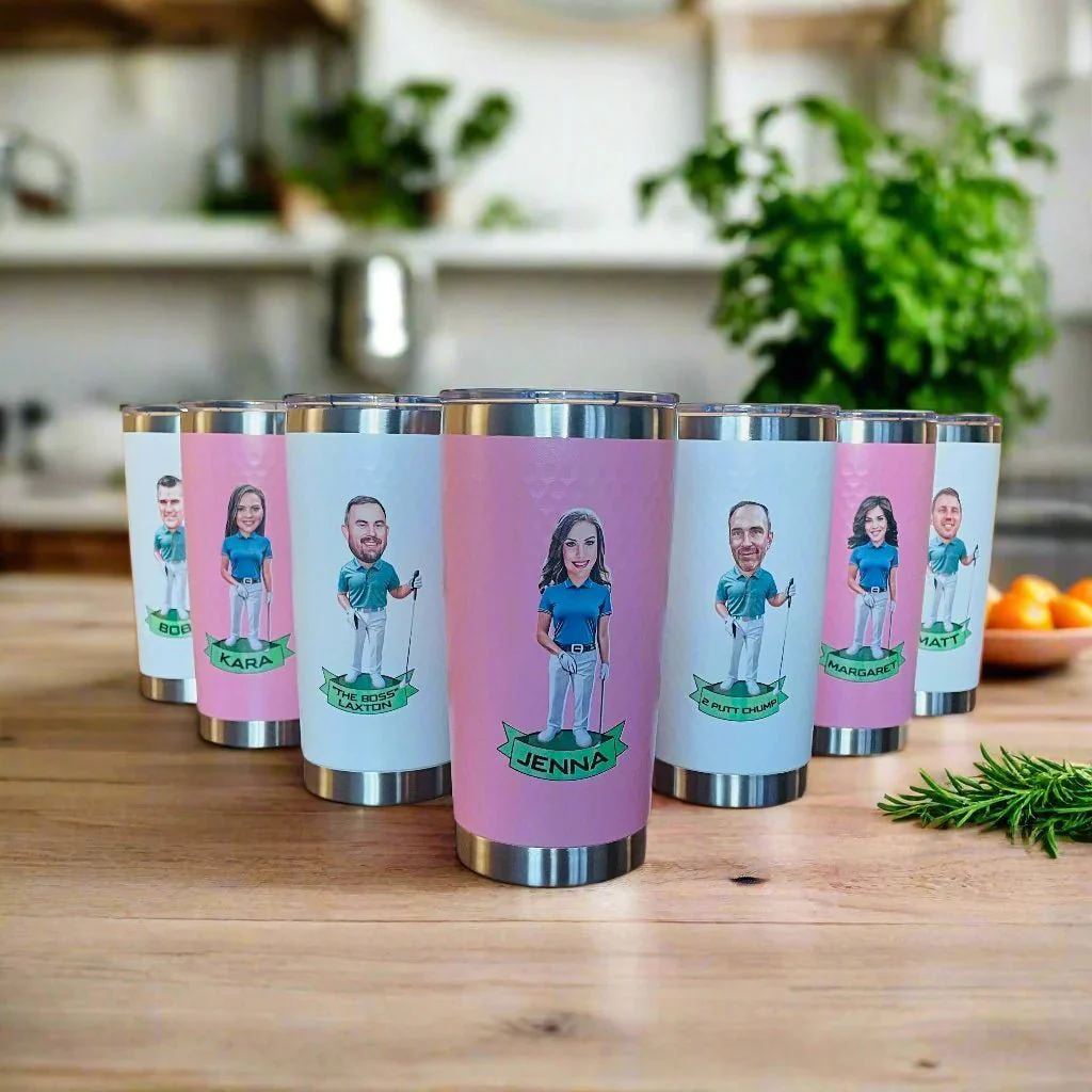 Tee Time Golf Tumbler - Image 4