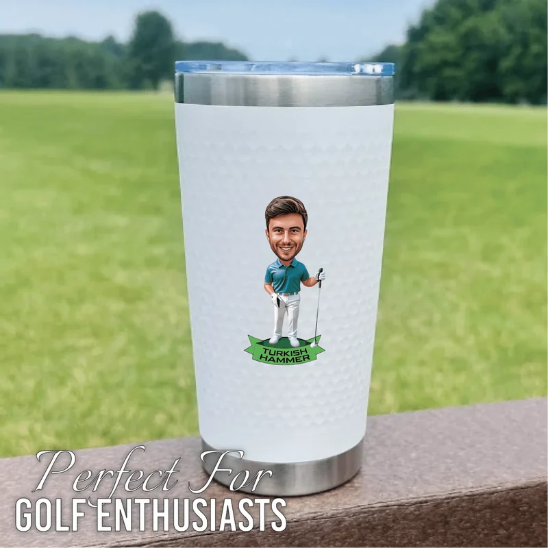 Tee Time Golf Tumbler - Image 8