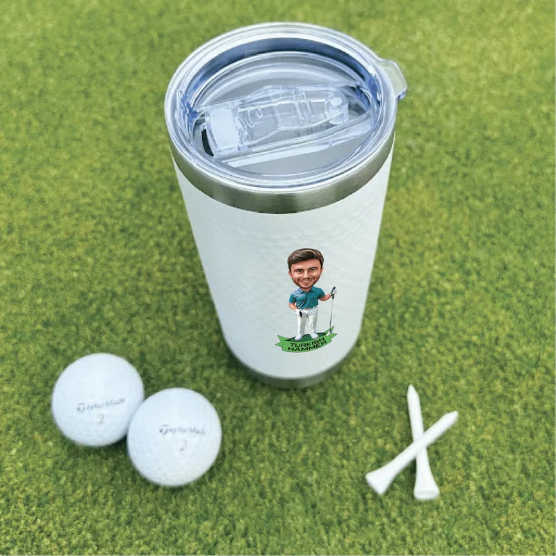 Tee Time Golf Tumbler - Image 9