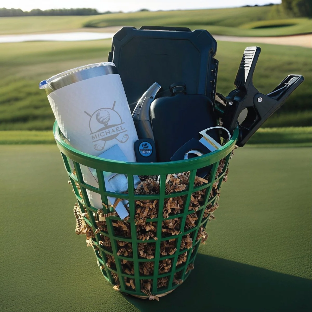 Cigar Lovers Golf Gift Basket - Image 13