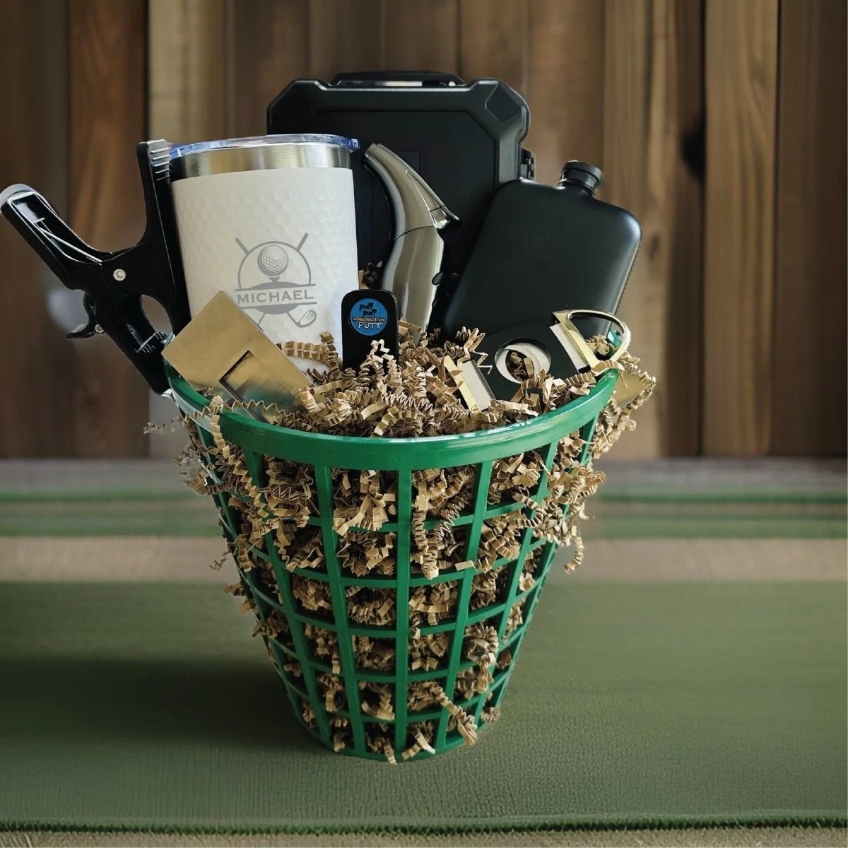 Cigar Lovers Golf Gift Basket - Image 18
