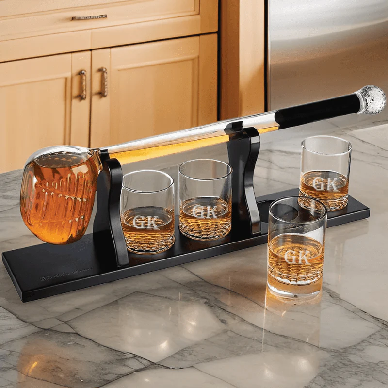 Custom Personalized Golf Club Whiskey Decanter - Image 2