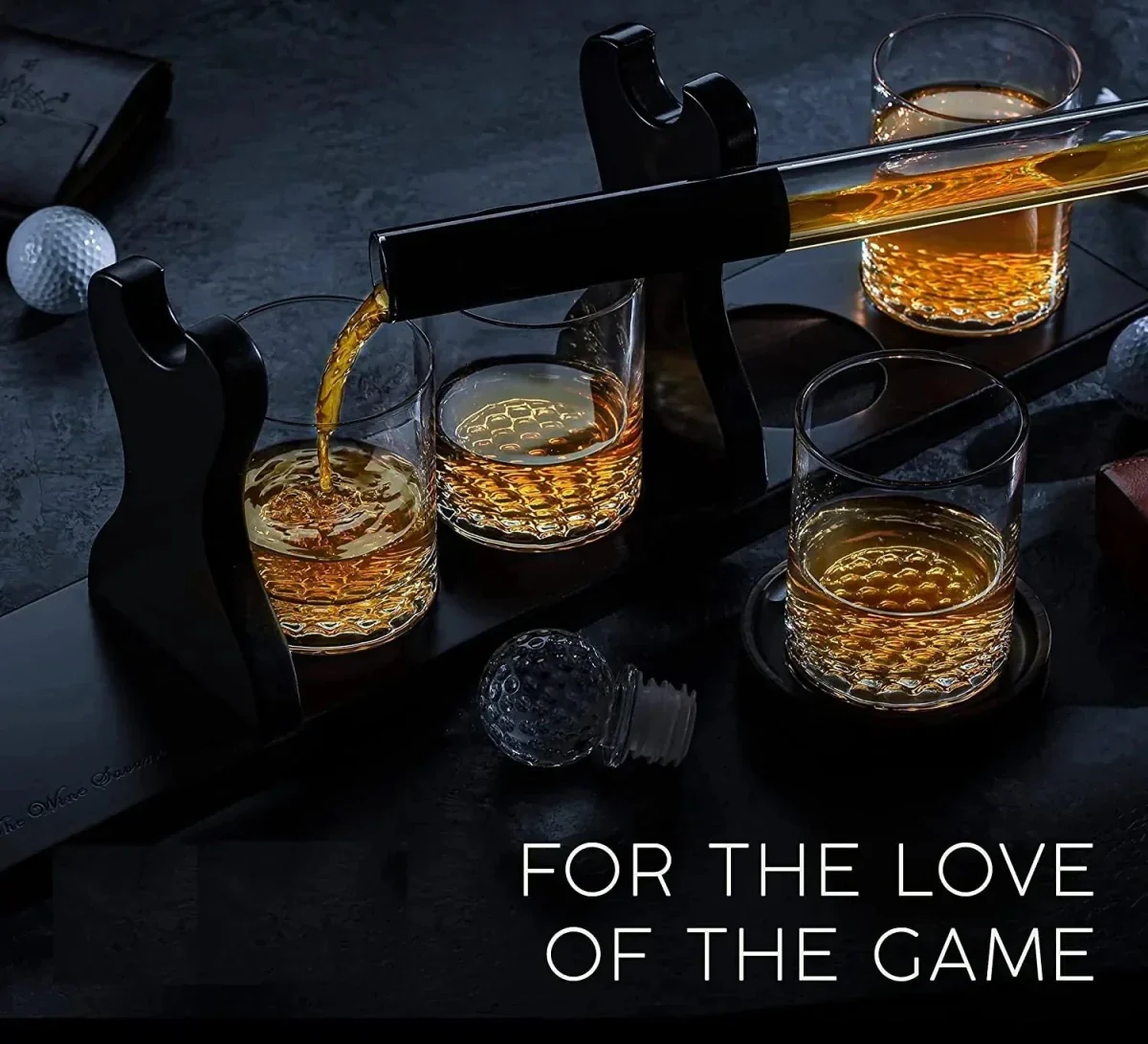 Custom Personalized Golf Club Whiskey Decanter - Image 5
