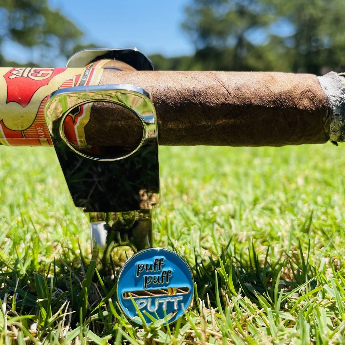 Puff Puff Putt Divot and Cigar Holder - Image 2
