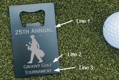 Golf Outing Bottle Opener - Image 12