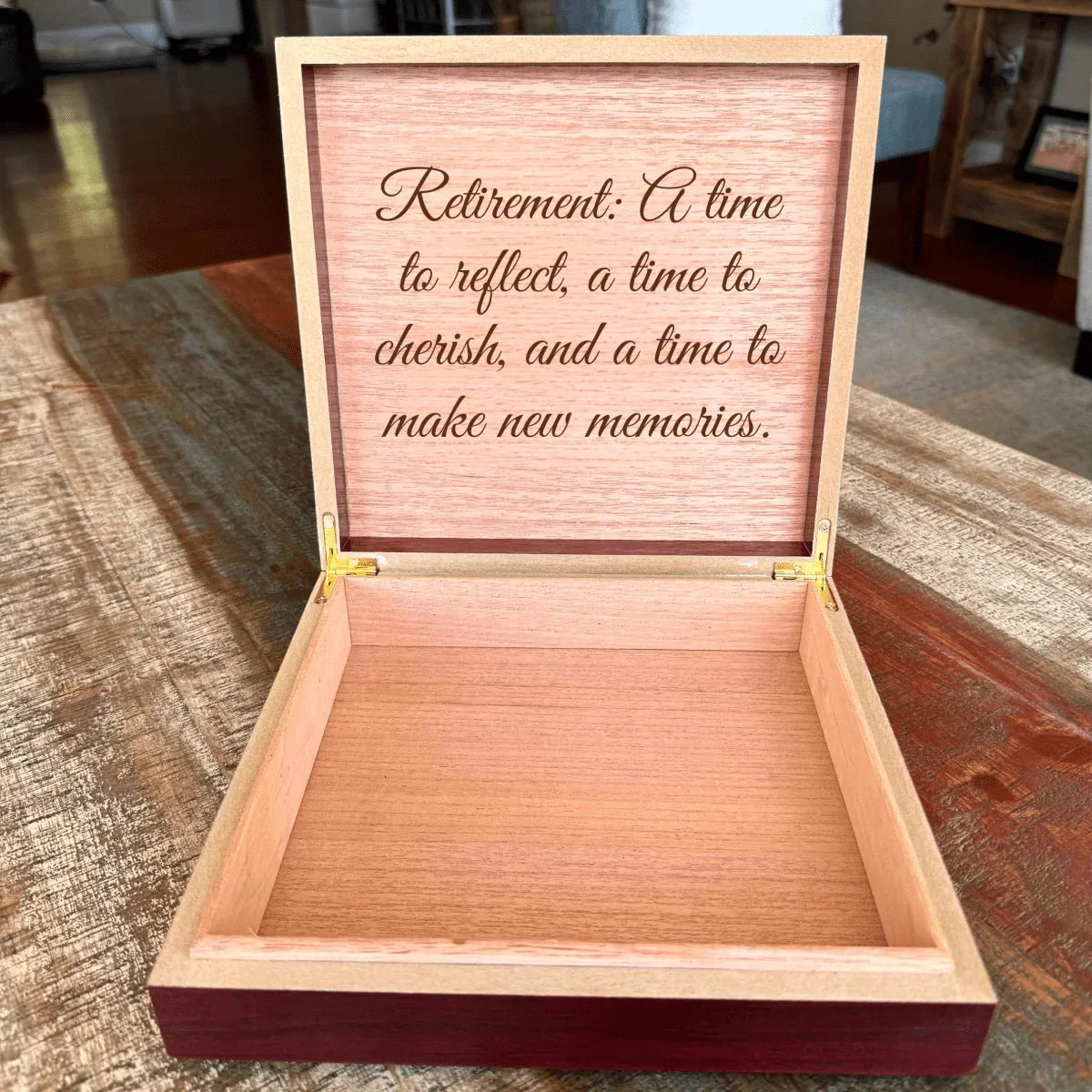 Golf Retirement Keepsake Box - Image 8