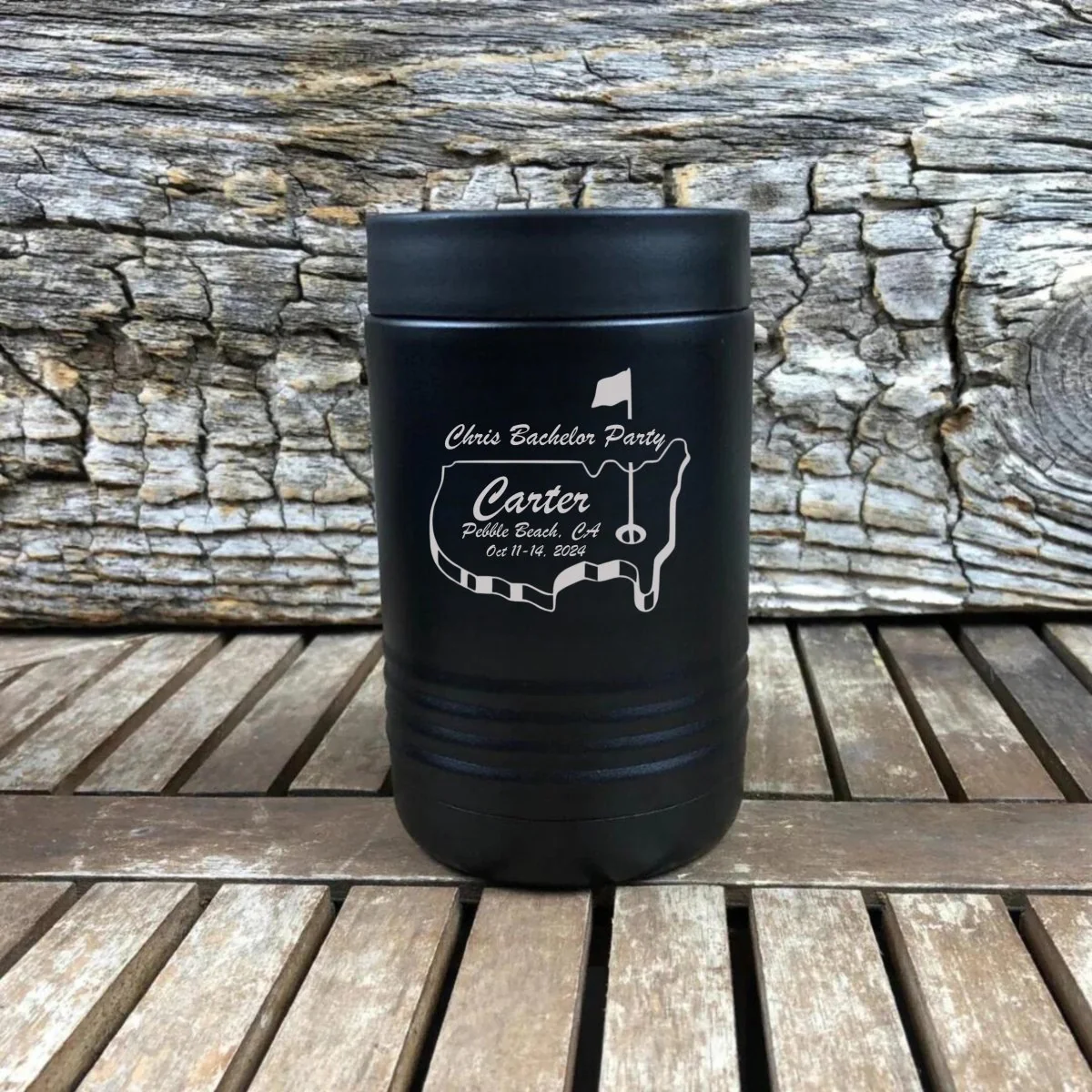 Golfers Bachelor Can Cooler - Image 2