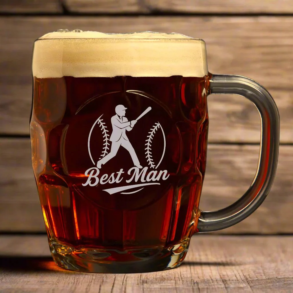 Grand Slam Wedding Party Beer Mug - Image 2