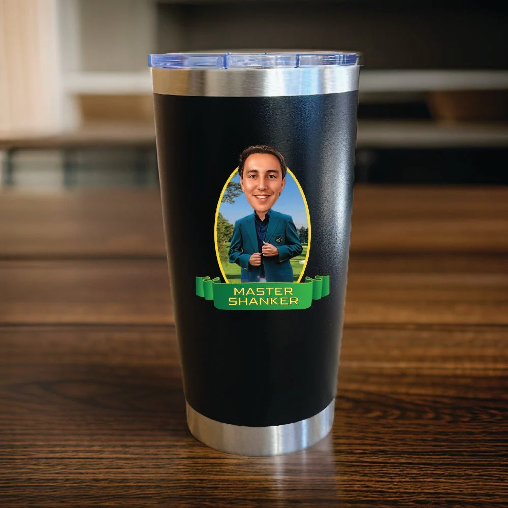 Green Jacket Jokester Tumbler - Image 7