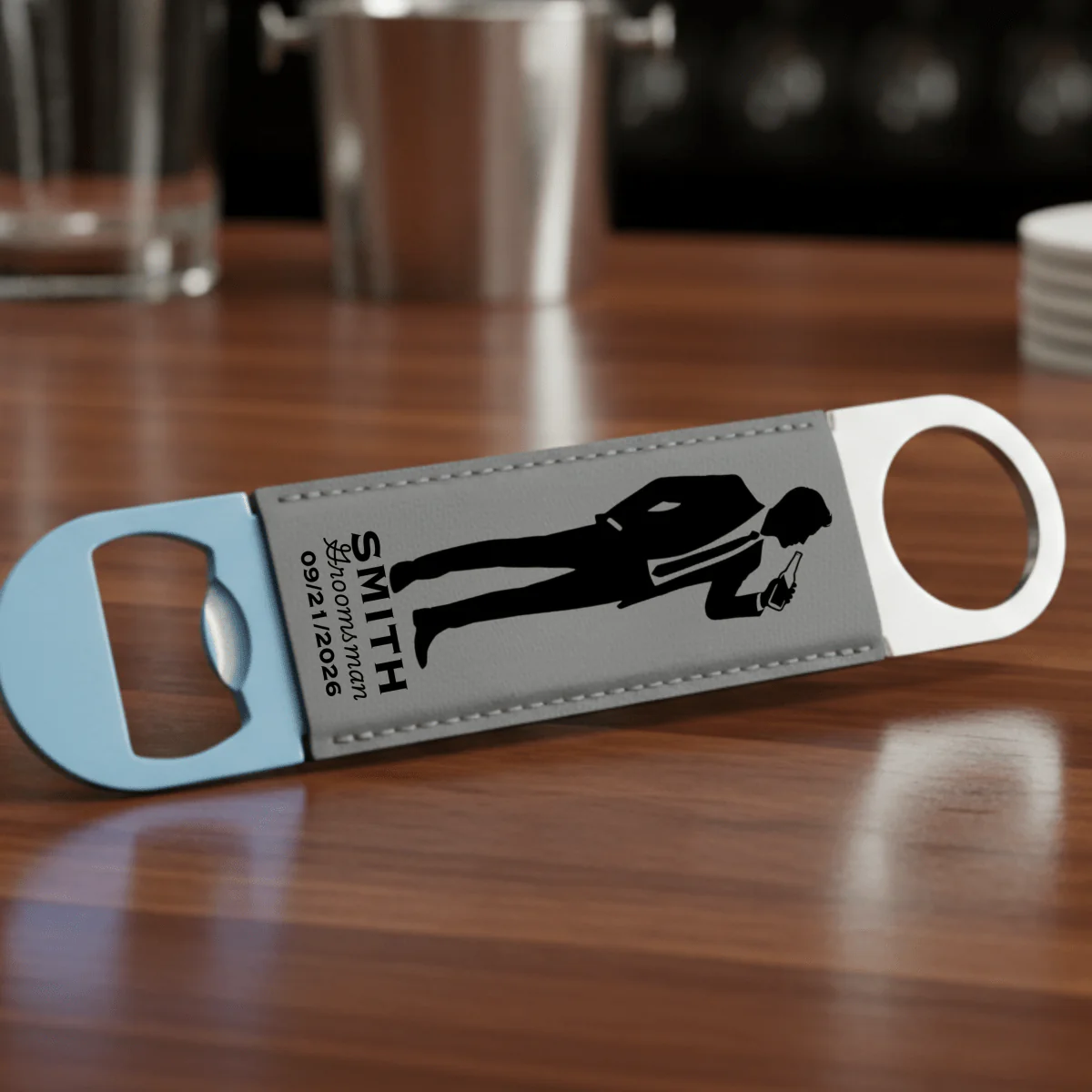 Grooms Crew Bottle Opener - Image 5