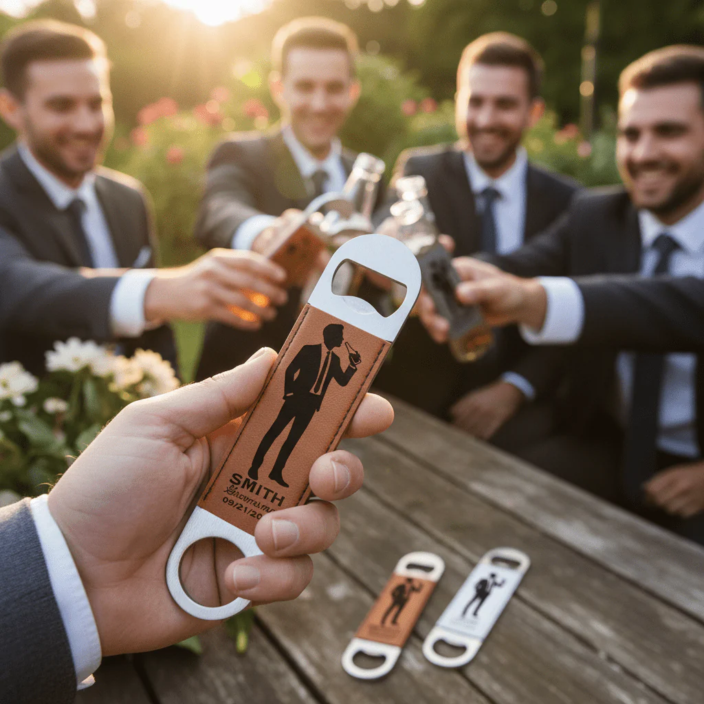Grooms Crew Bottle Opener - Image 7