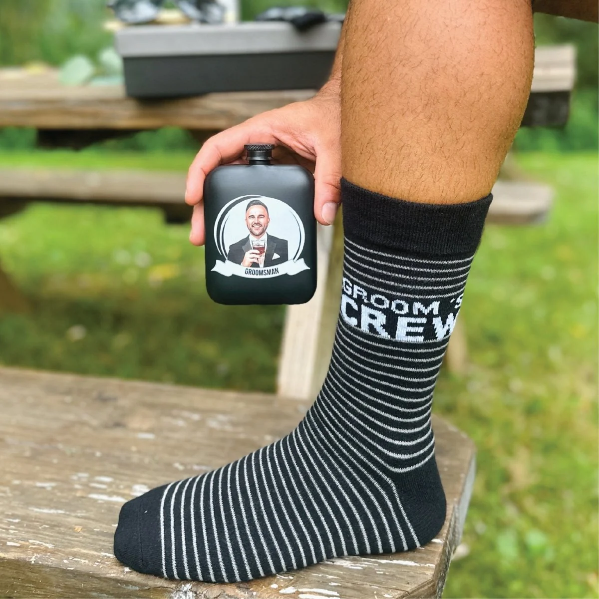 Personalized Groom's Crew Gift Set - Image 4