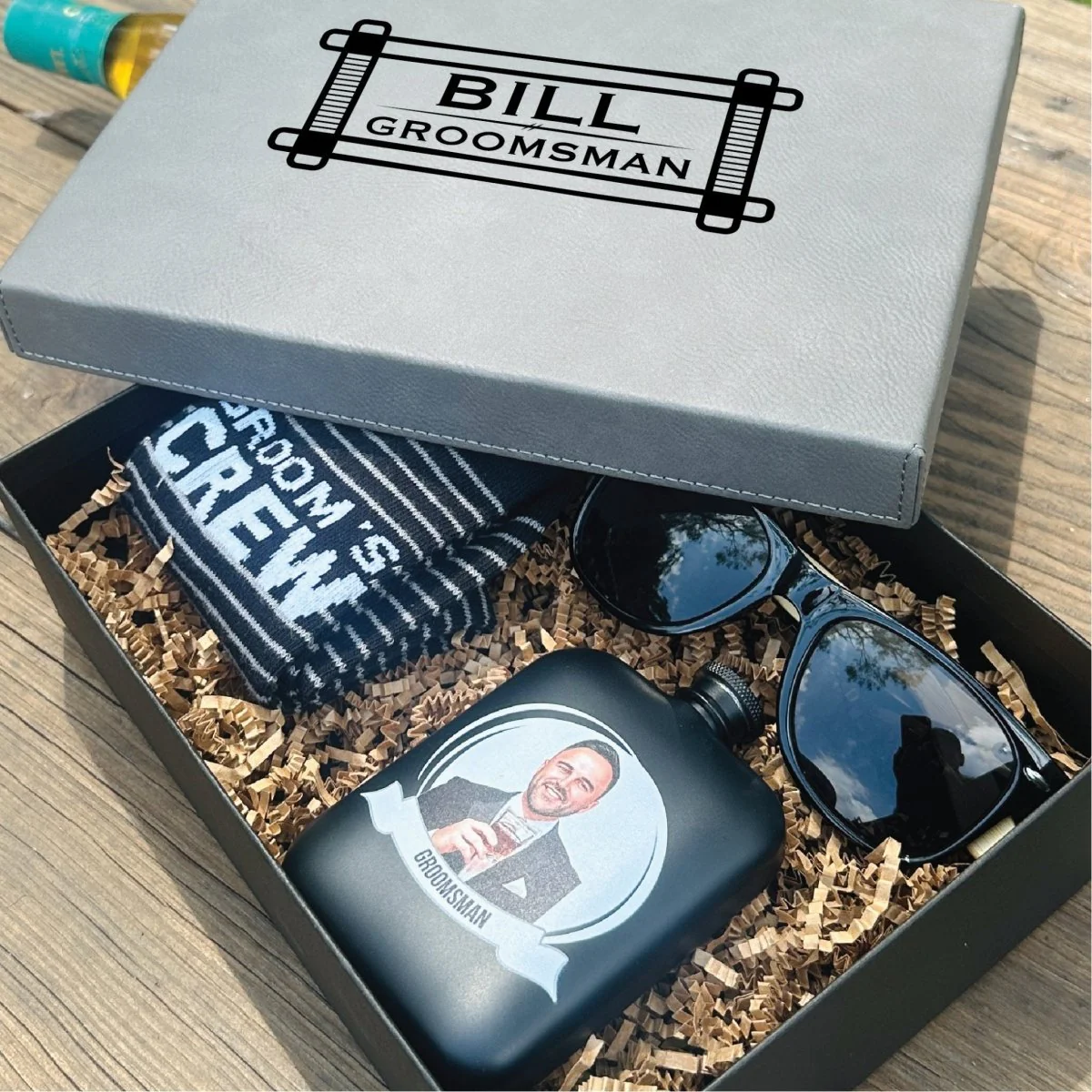 Personalized Groom's Crew Gift Set - Image 8