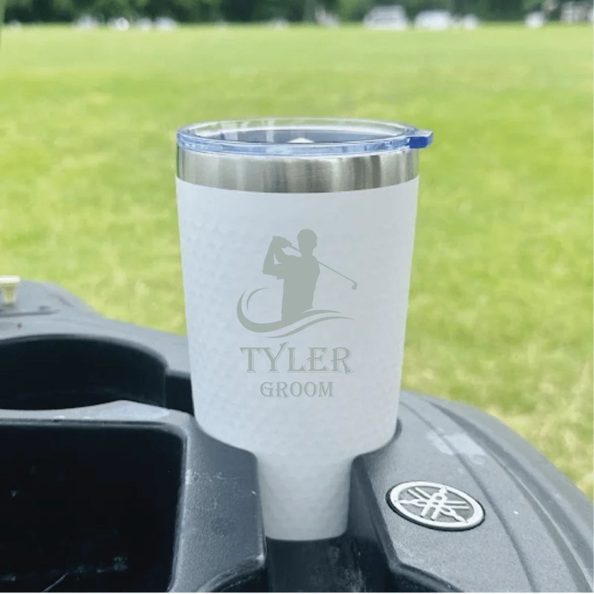 Grooms Crew Golf Ball Tumbler - Image 4