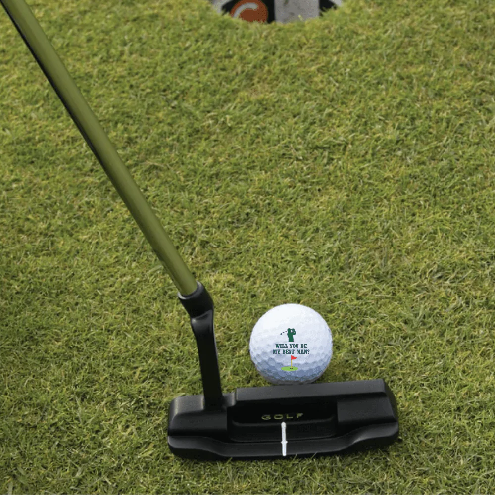 Groomsman Proposal Golf Balls - Image 5