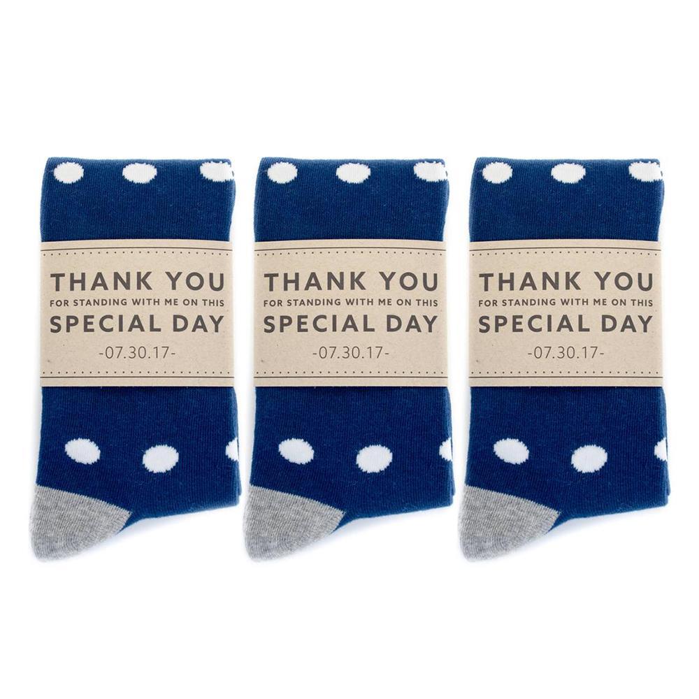 Grateful Personalized Groomsmen Socks - Image 11