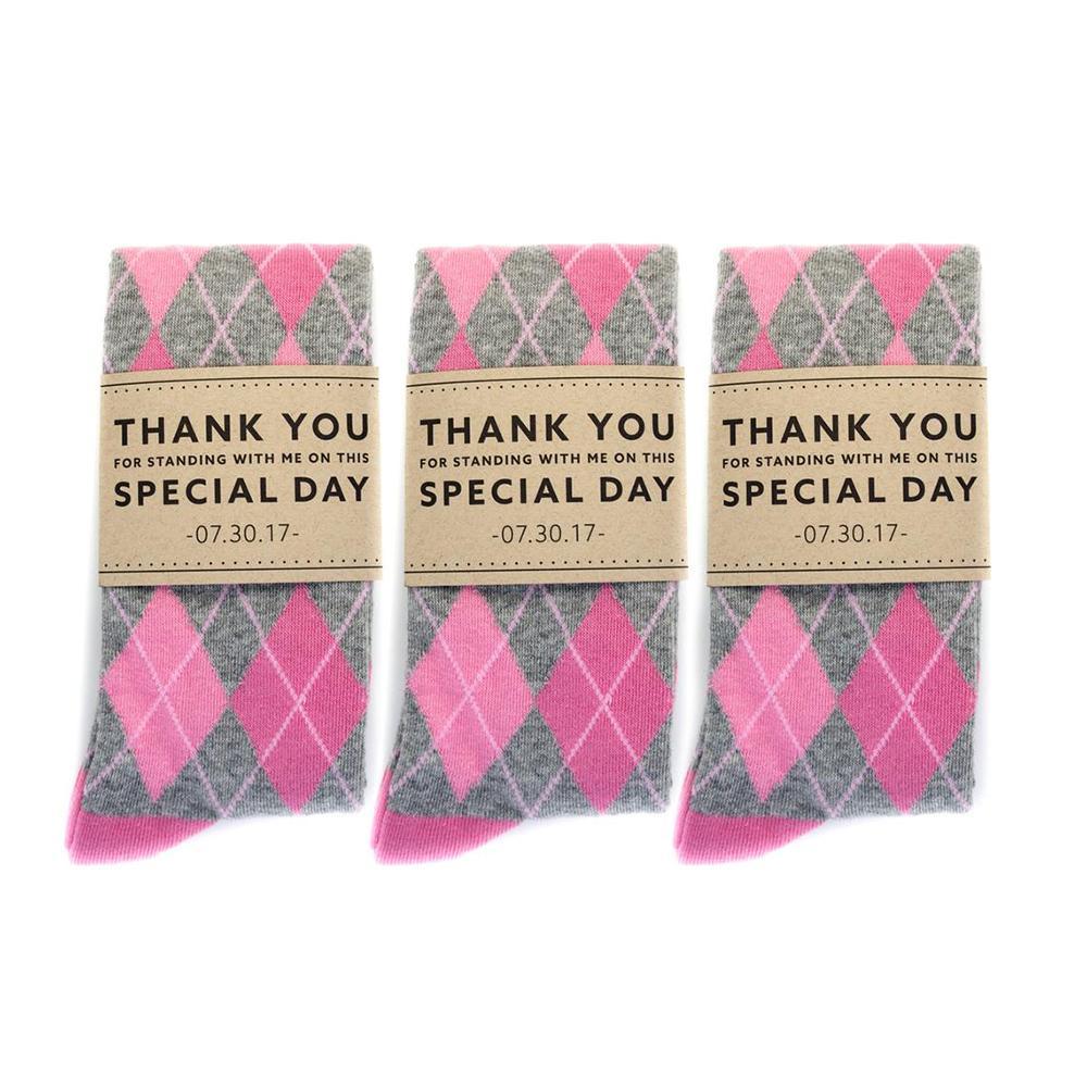 Grateful Personalized Groomsmen Socks - Image 12