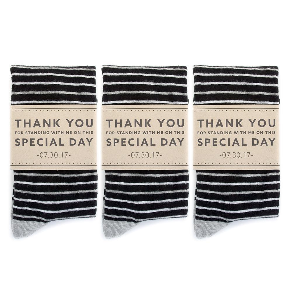Grateful Personalized Groomsmen Socks - Image 14