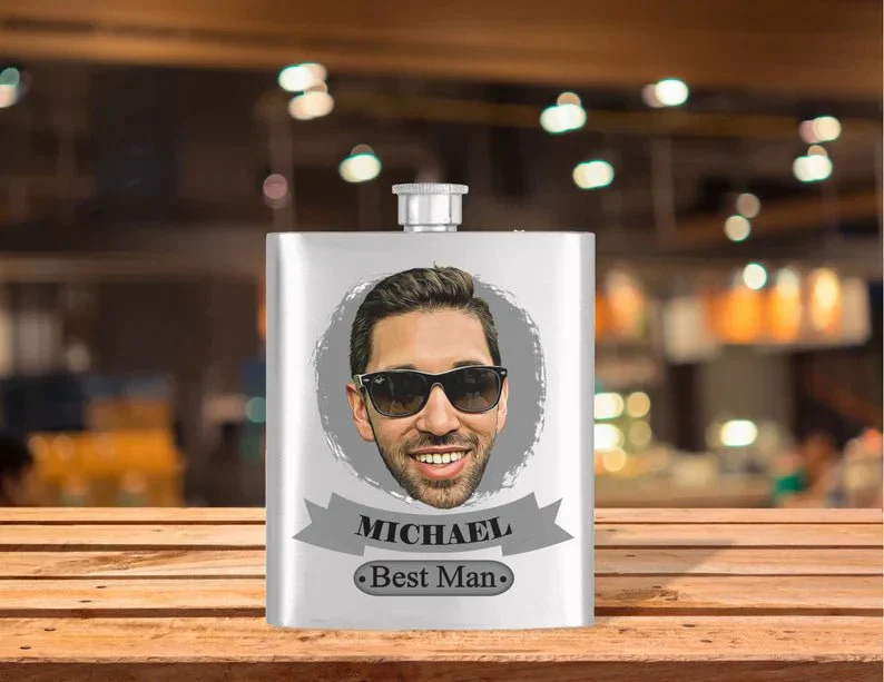 Groomsmen Flask - Image 3