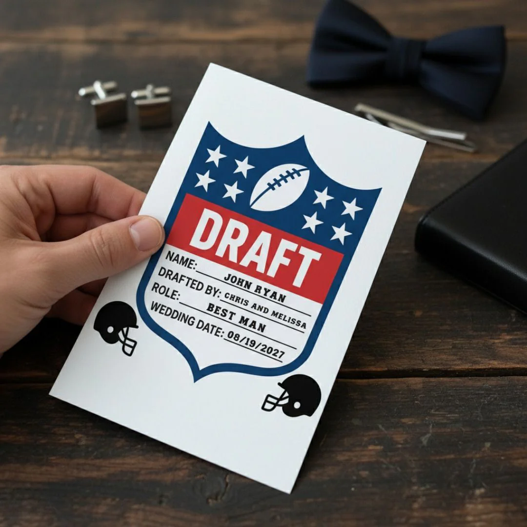Groomsmen Football Draft Proposal - Image 7