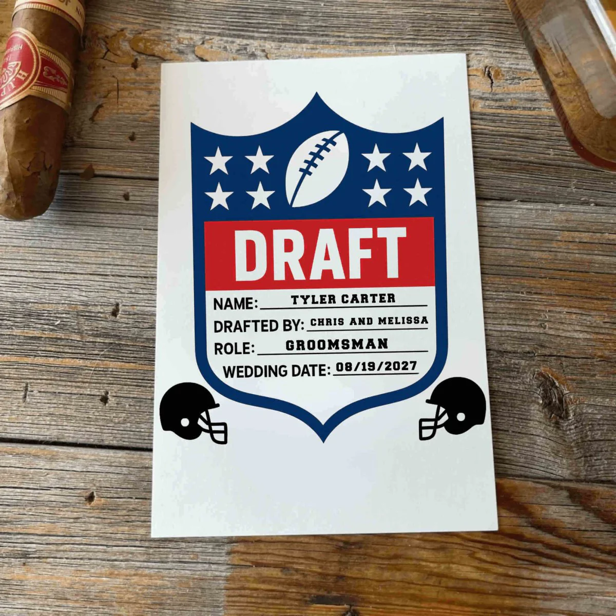 Groomsmen Football Draft Proposal - Image 9