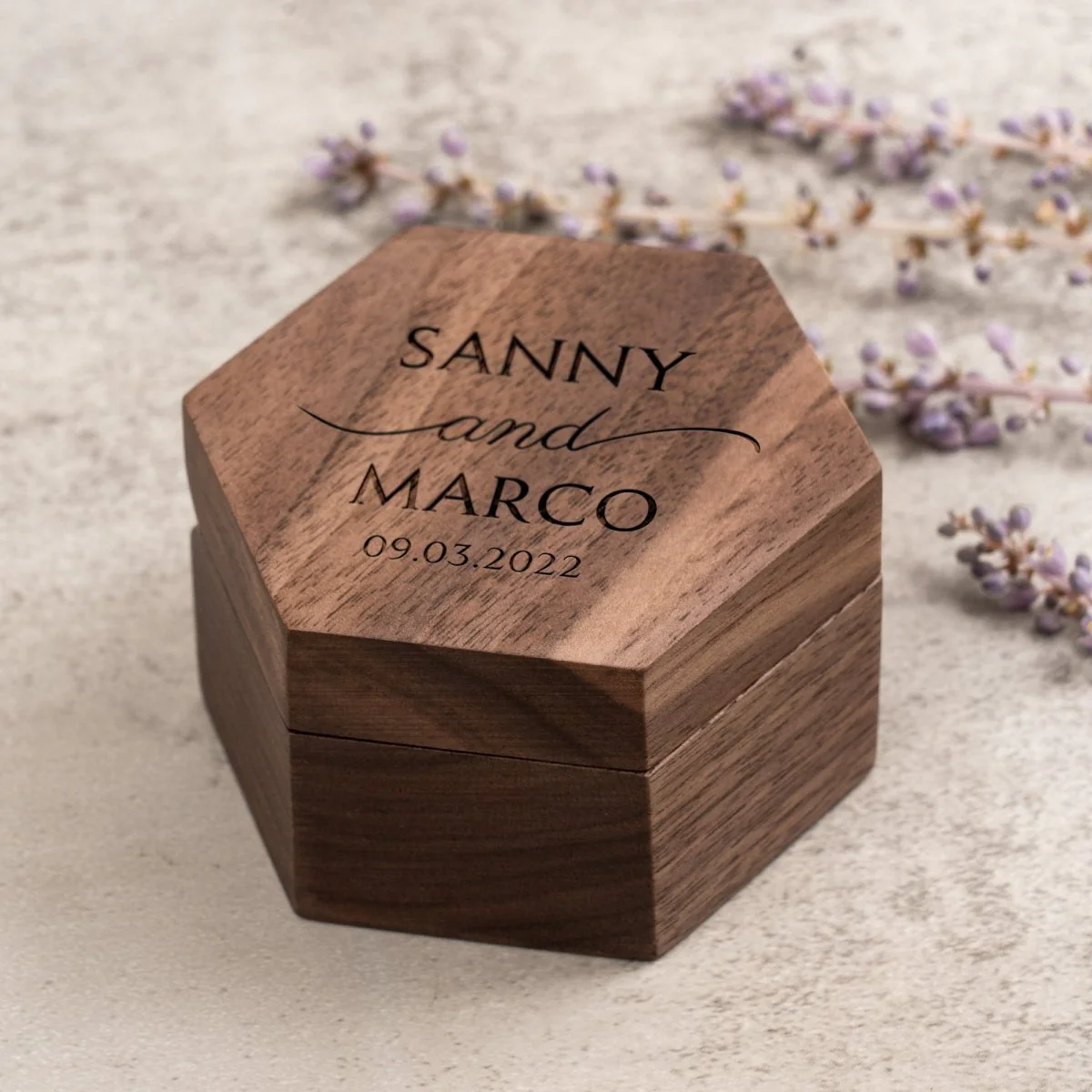 Harmony Hexagon Ring Box - Image 9