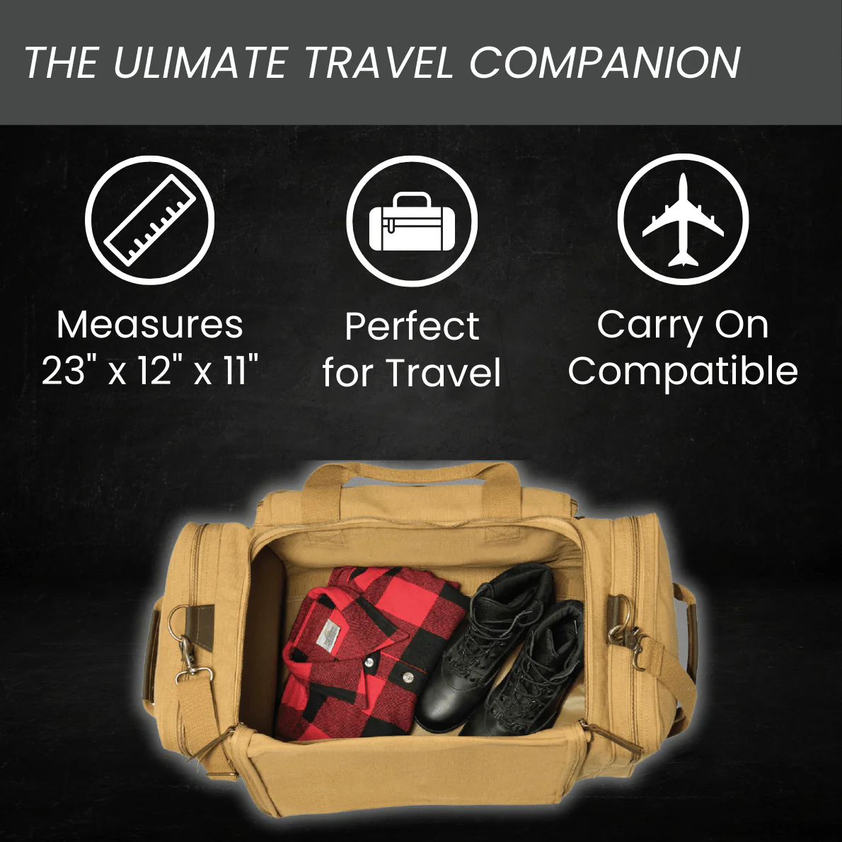 Heavy-Duty Military Duffle Bag - Image 3