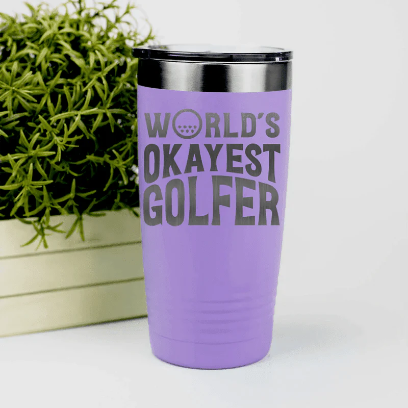 Insulated World's Okayest Tumbler - Image 7
