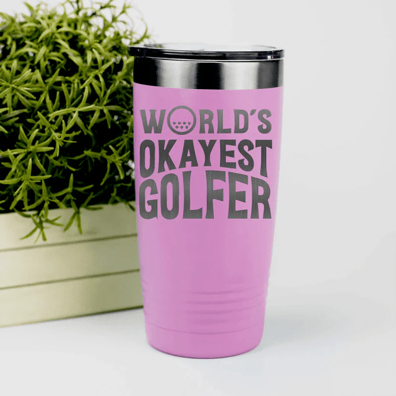 Insulated World's Okayest Tumbler - Image 9