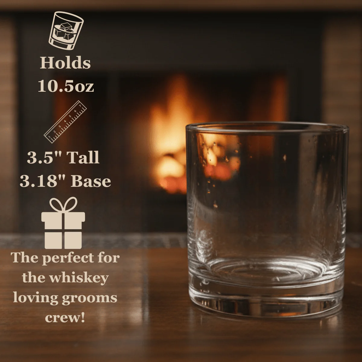 Last Call Groomsmen Whiskey Glass - Image 2