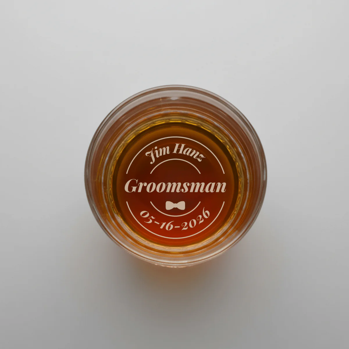 Last Call Groomsmen Whiskey Glass - Image 4