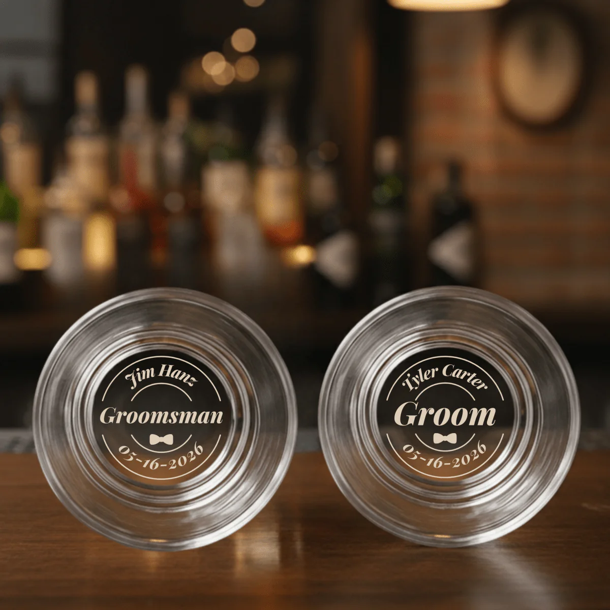 Last Call Groomsmen Whiskey Glass - Image 6