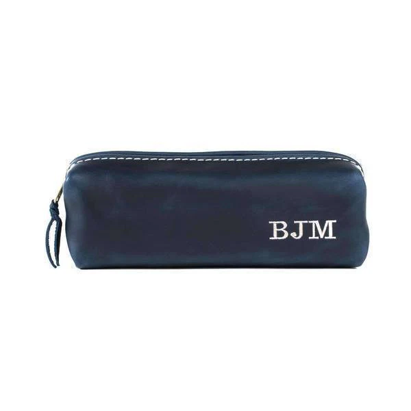 Leather Dopp Kit & Toiletry Bag - Image 10