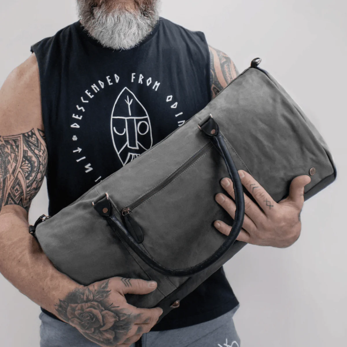 Ultimate Leather Duffel Set - Image 2
