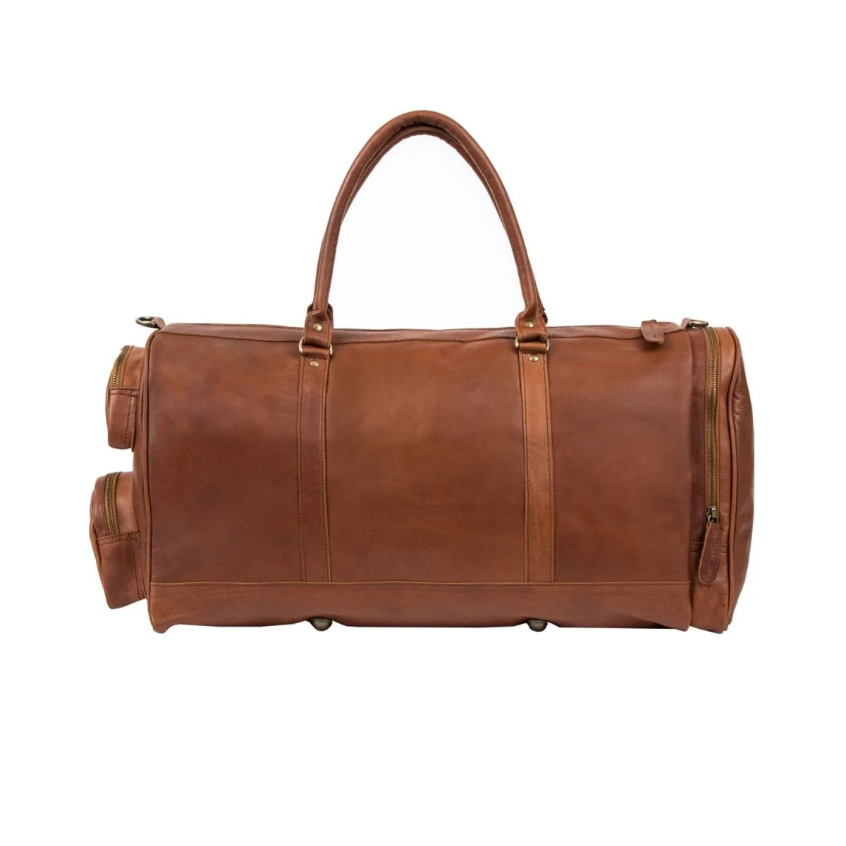 Luxury Leather Duffle - Image 5