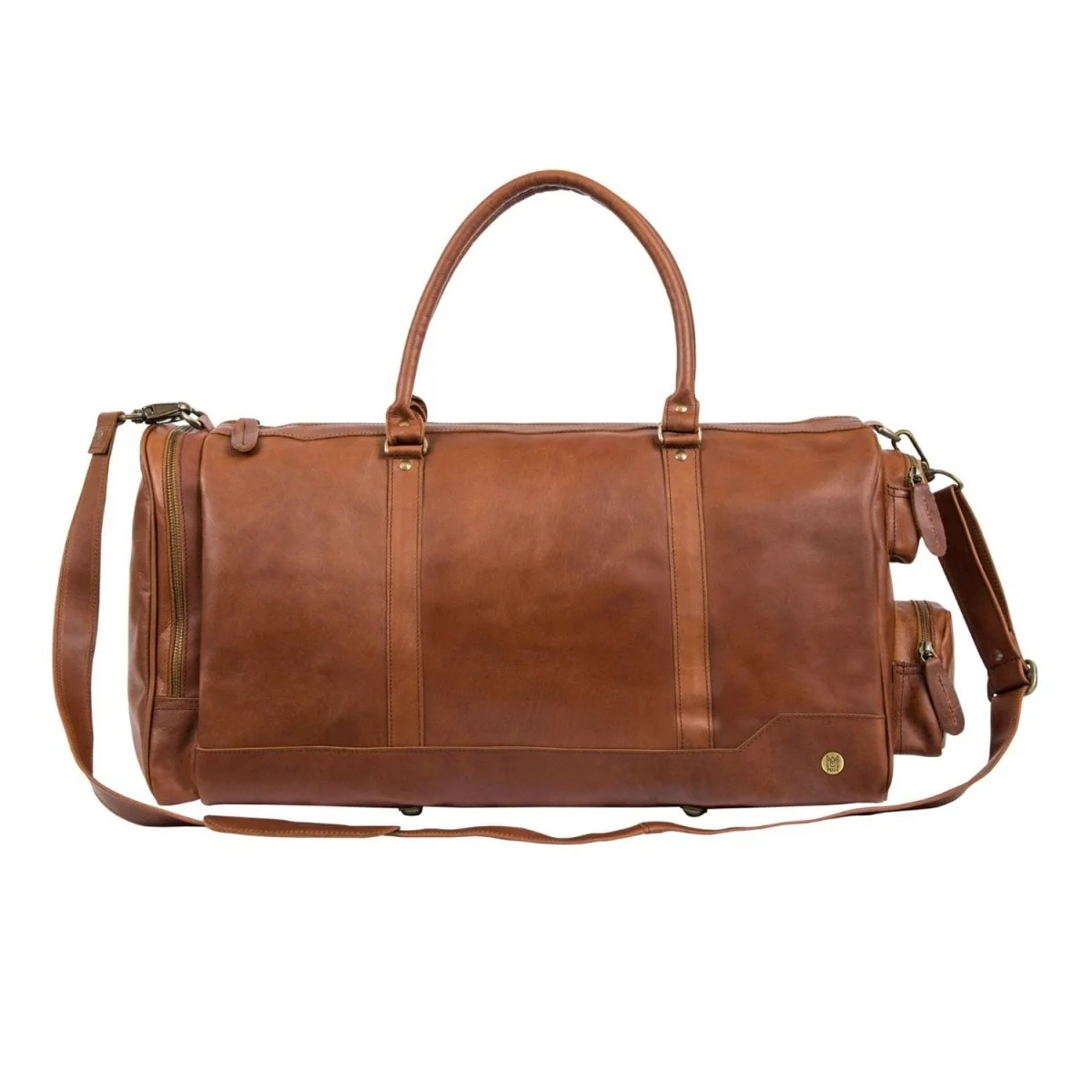 Luxury Leather Duffle - Image 7