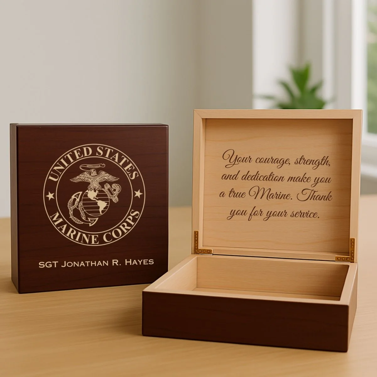 Marine Keepsake Box