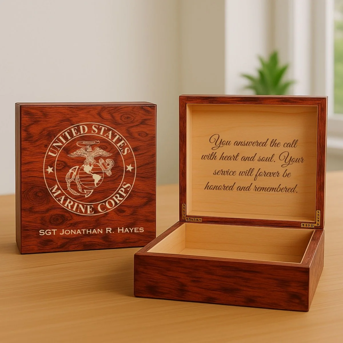 Marine Keepsake Box - Image 7