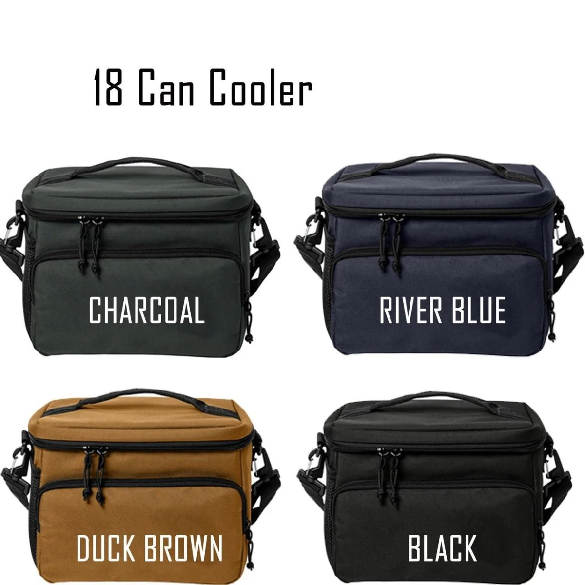 Monogrammed 18 Can Cooler Bag - Image 3